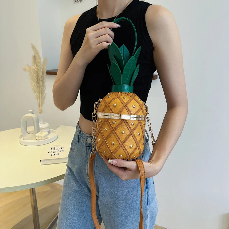 Personalized Pineapple Handbag