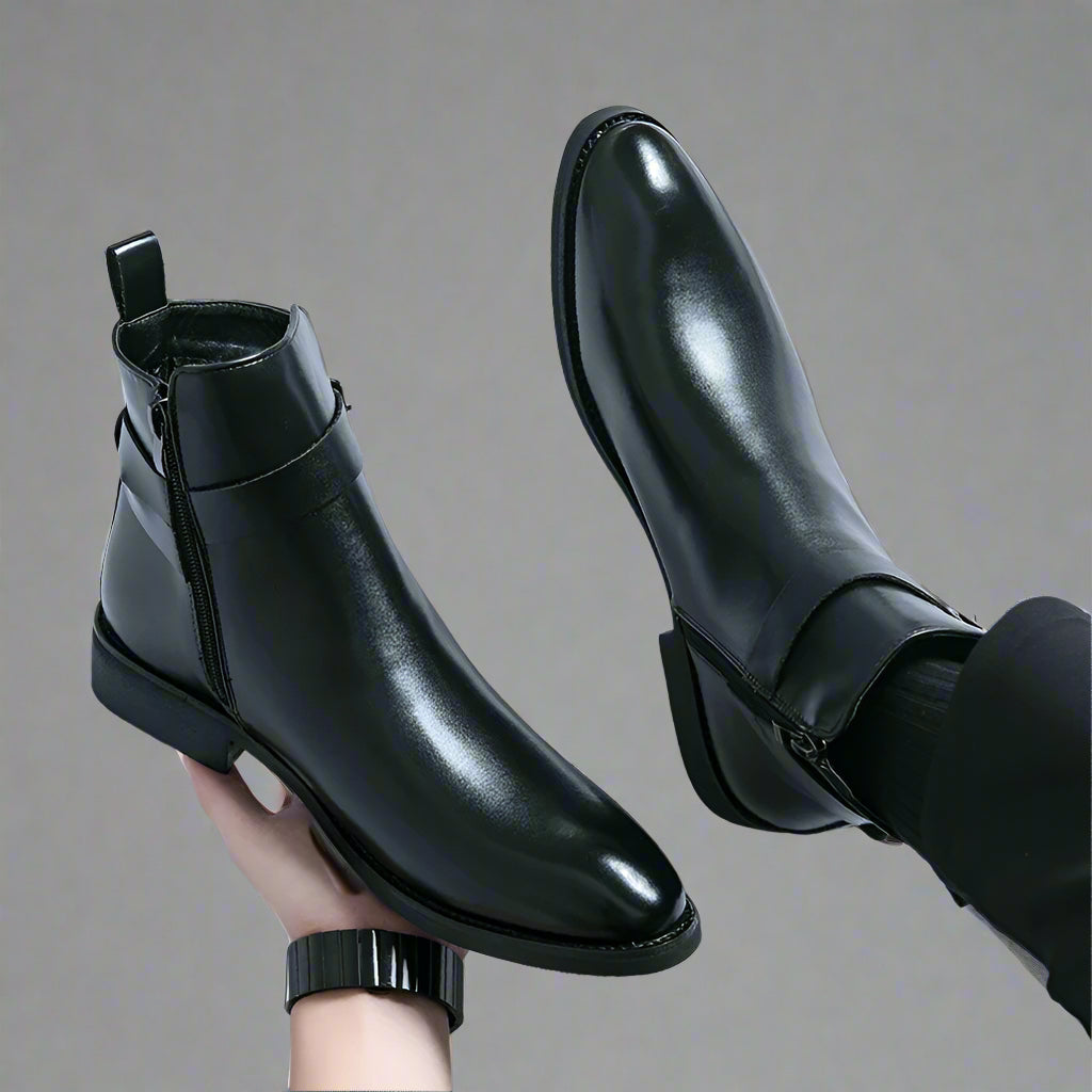 Leather Chelsea Boots