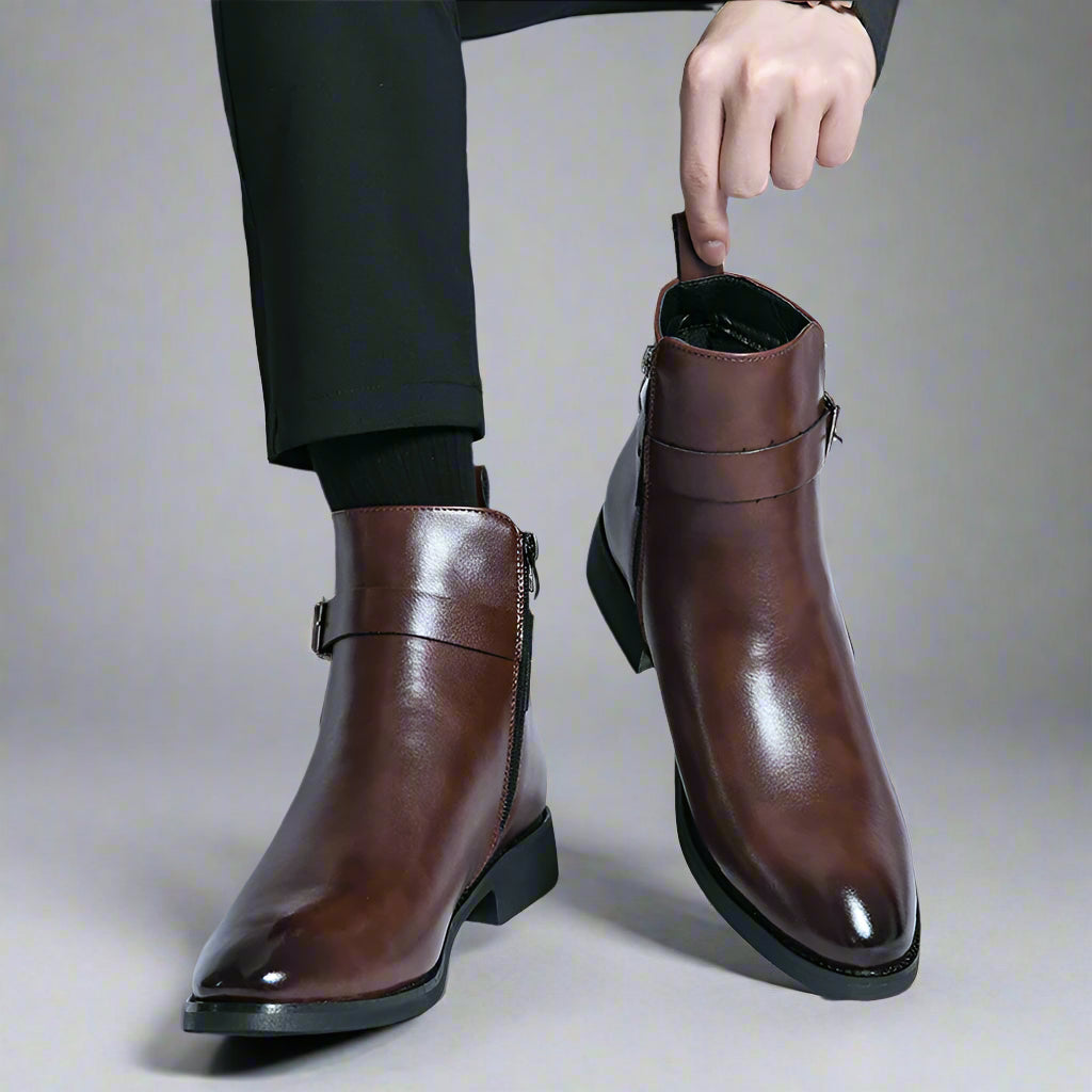 Leather Chelsea Boots