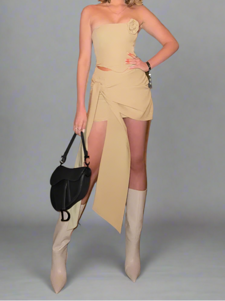 Erotic 2 Piece Top Knot Set