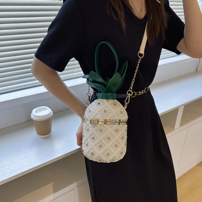 Personalized Pineapple Handbag
