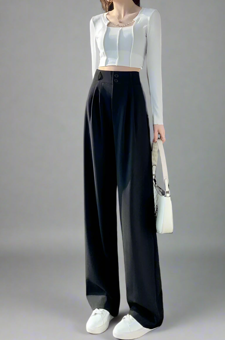 Sash Wide Leg Pant
