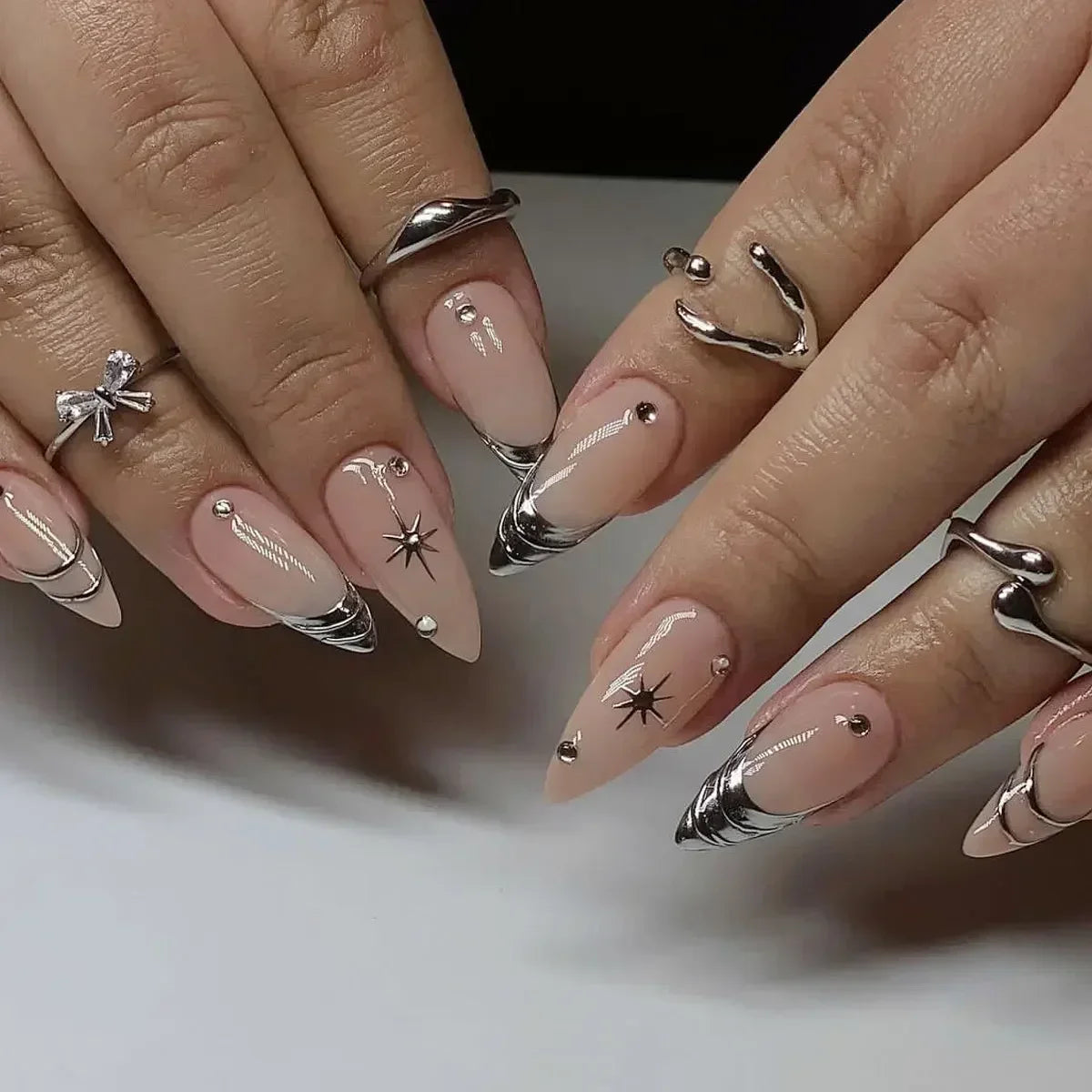 Princess Press on Nails