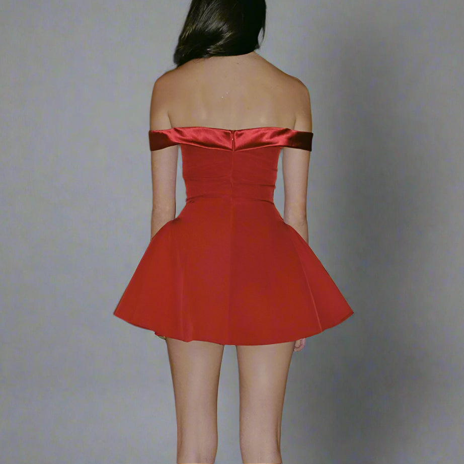 Backless Mini Dress