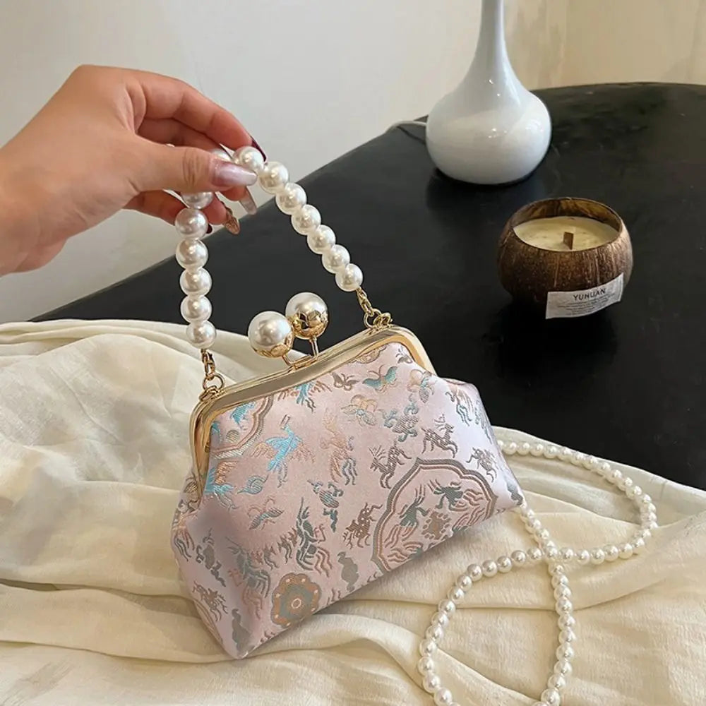 Embroidery Shoulder Purse