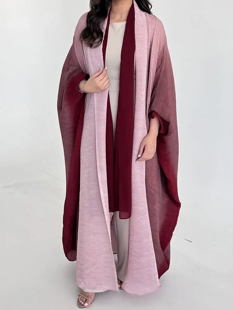 Jacket Bat Sleeve Scarf Coat