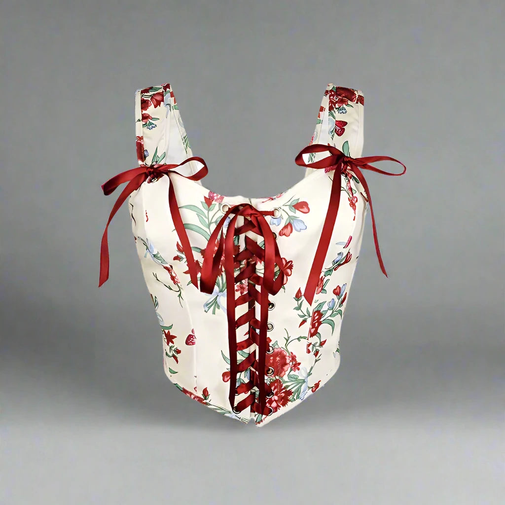 Red Cherry Corset