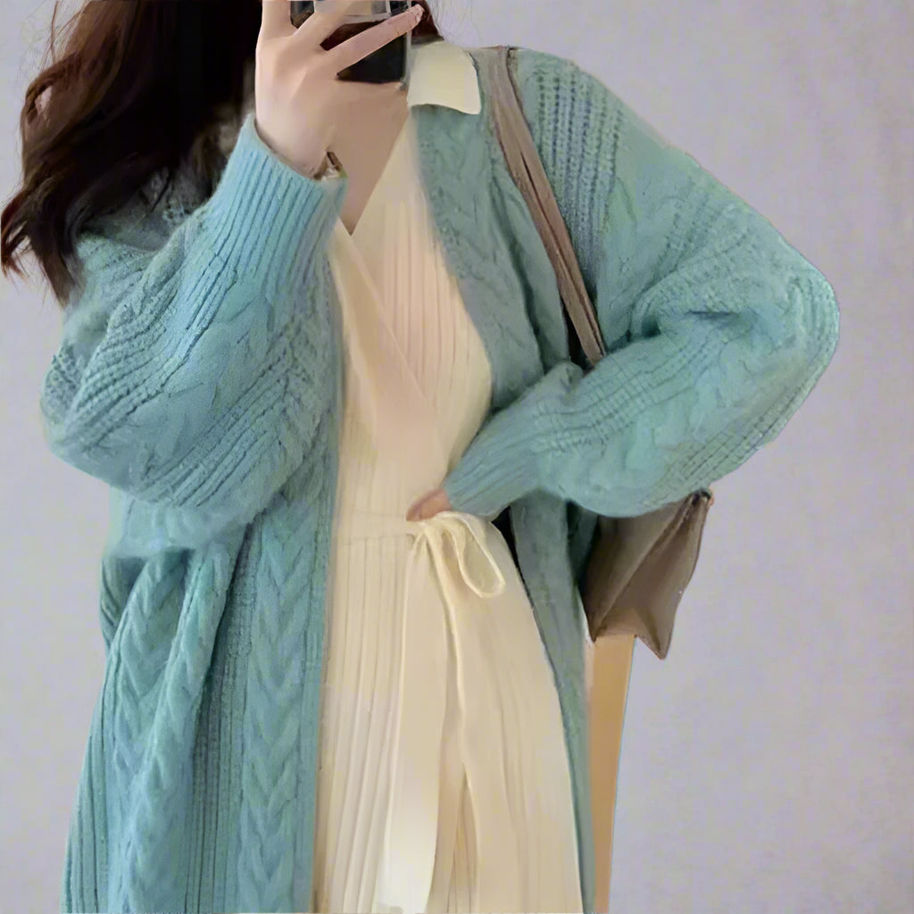 Warm Long Cardigan