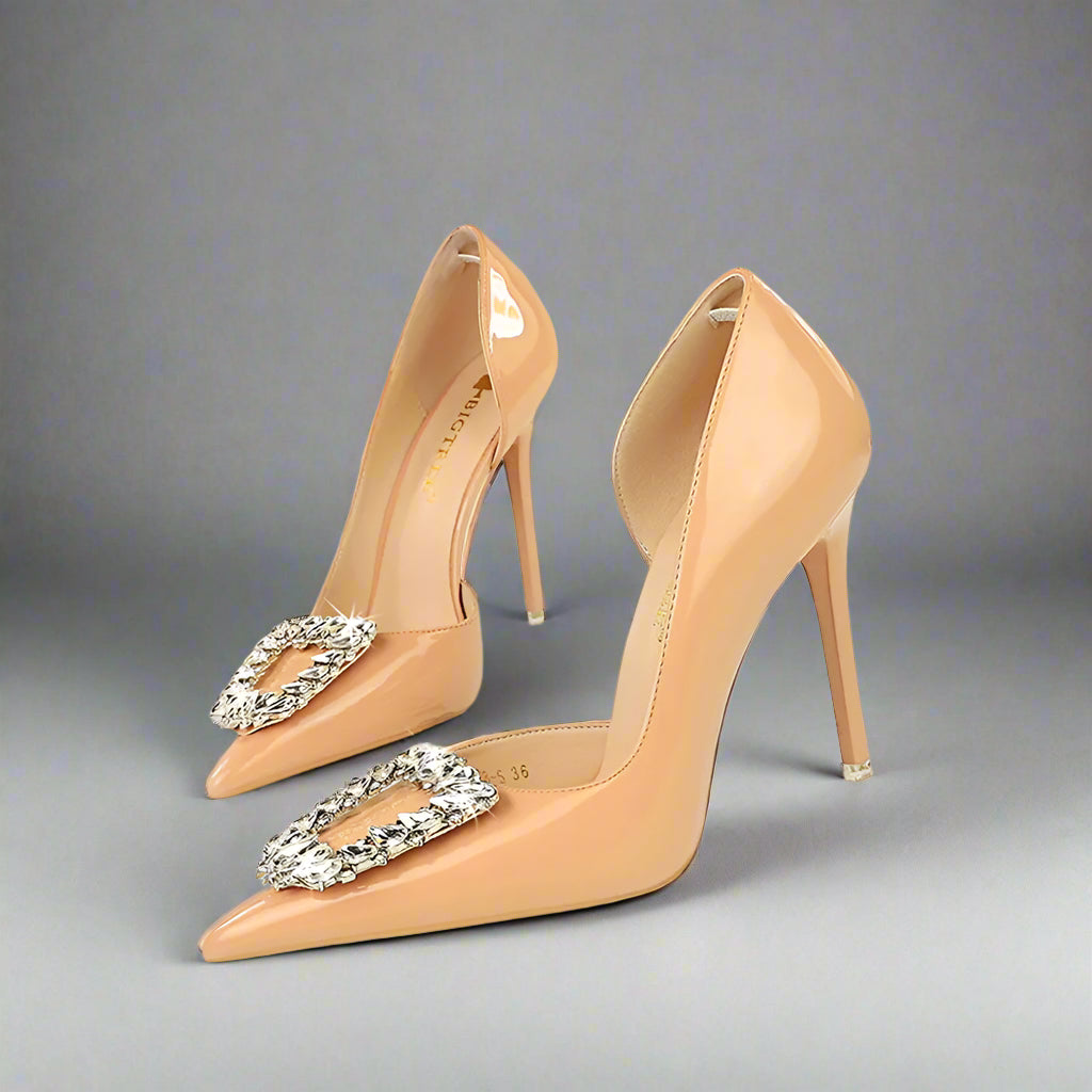 Crystal Hollow Heels