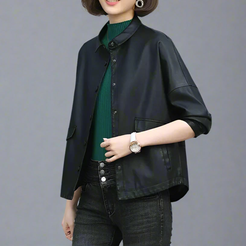 Silky Leather Jacket
