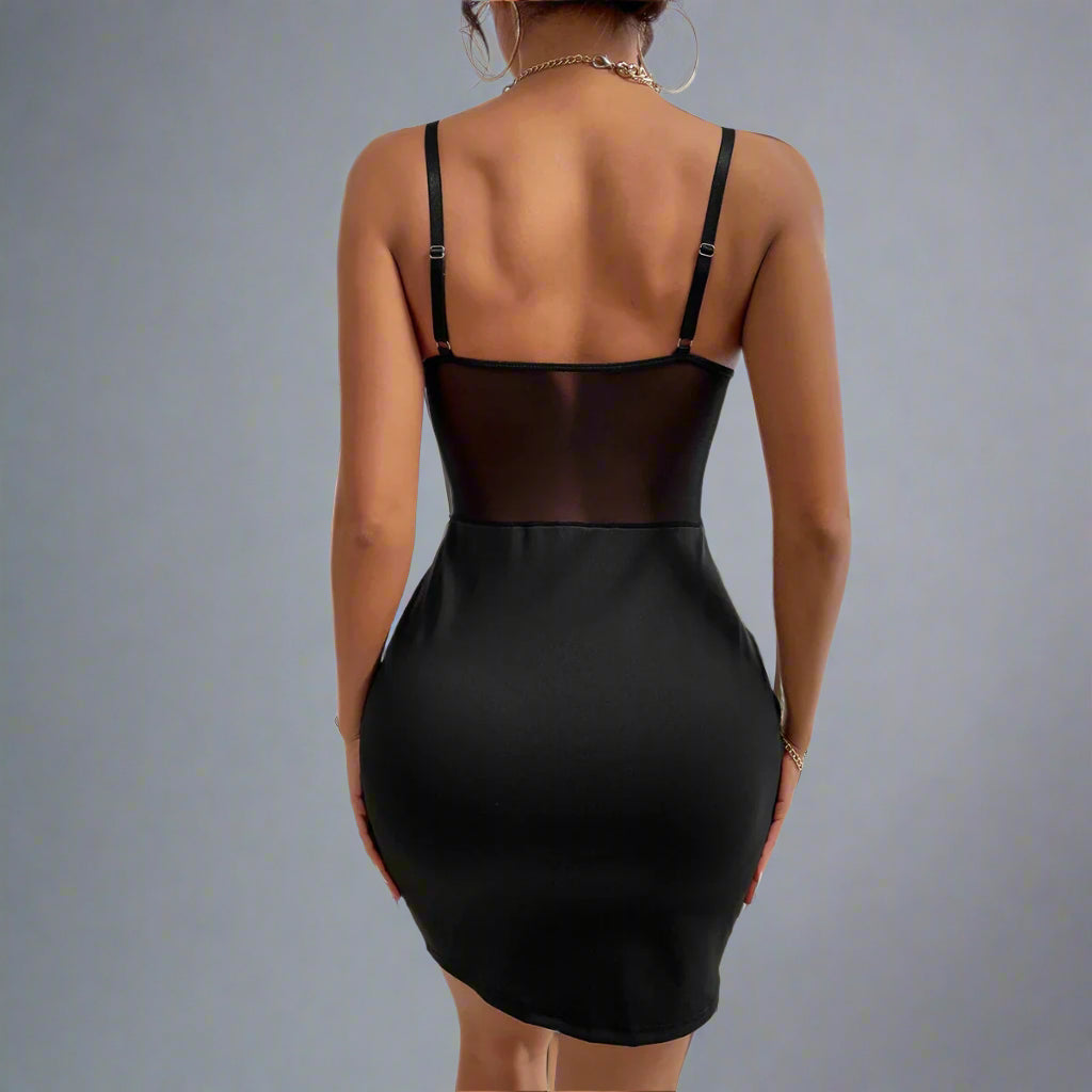 See Through Slim Dress