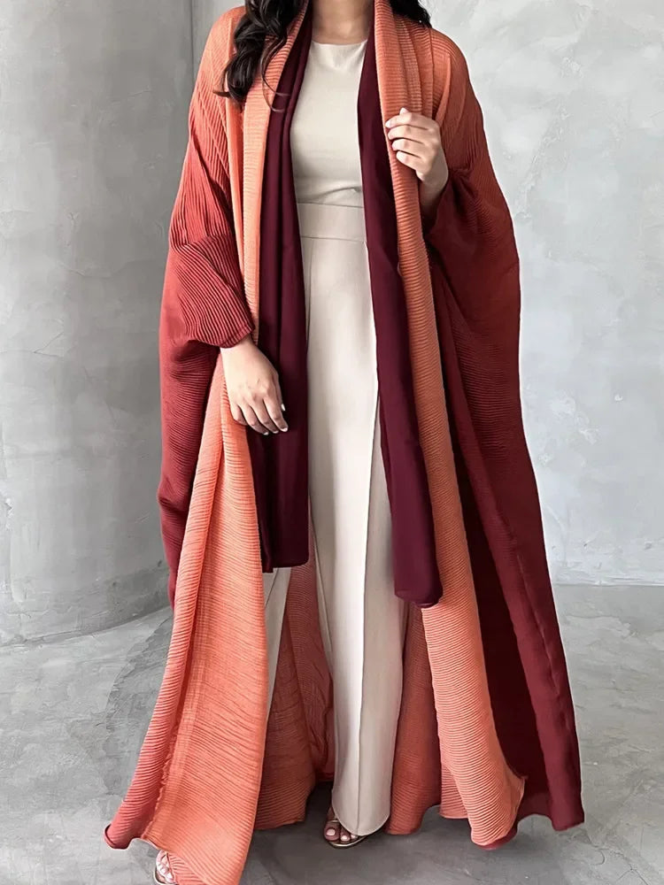 Jacket Bat Sleeve Scarf Coat