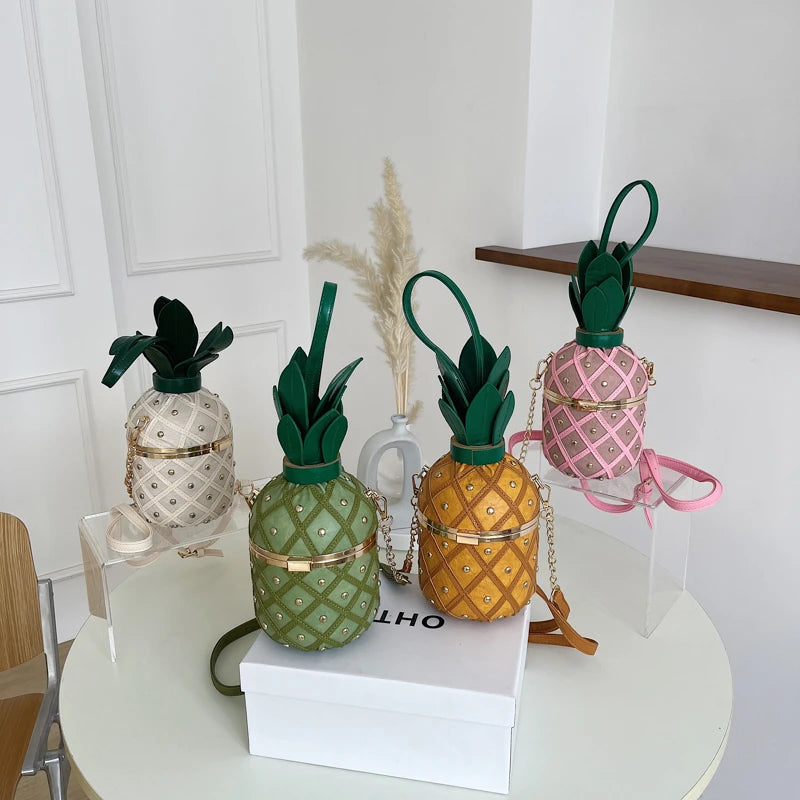 Personalized Pineapple Handbag