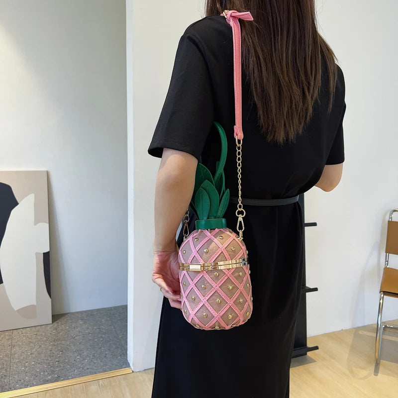 Personalized Pineapple Handbag
