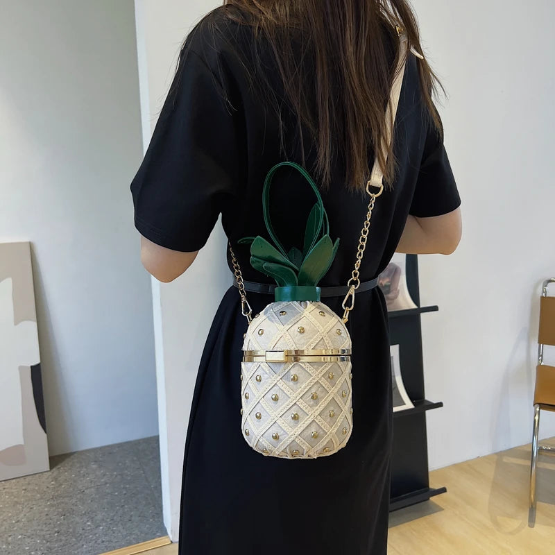 Personalized Pineapple Handbag