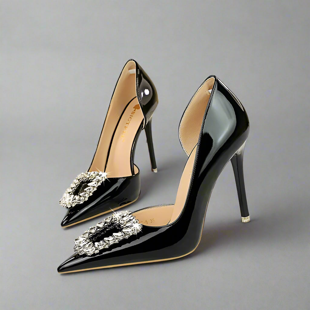 Crystal Hollow Heels