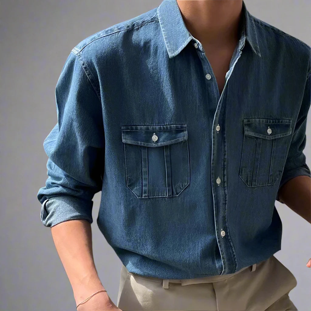 Denim Shirts Cardigans