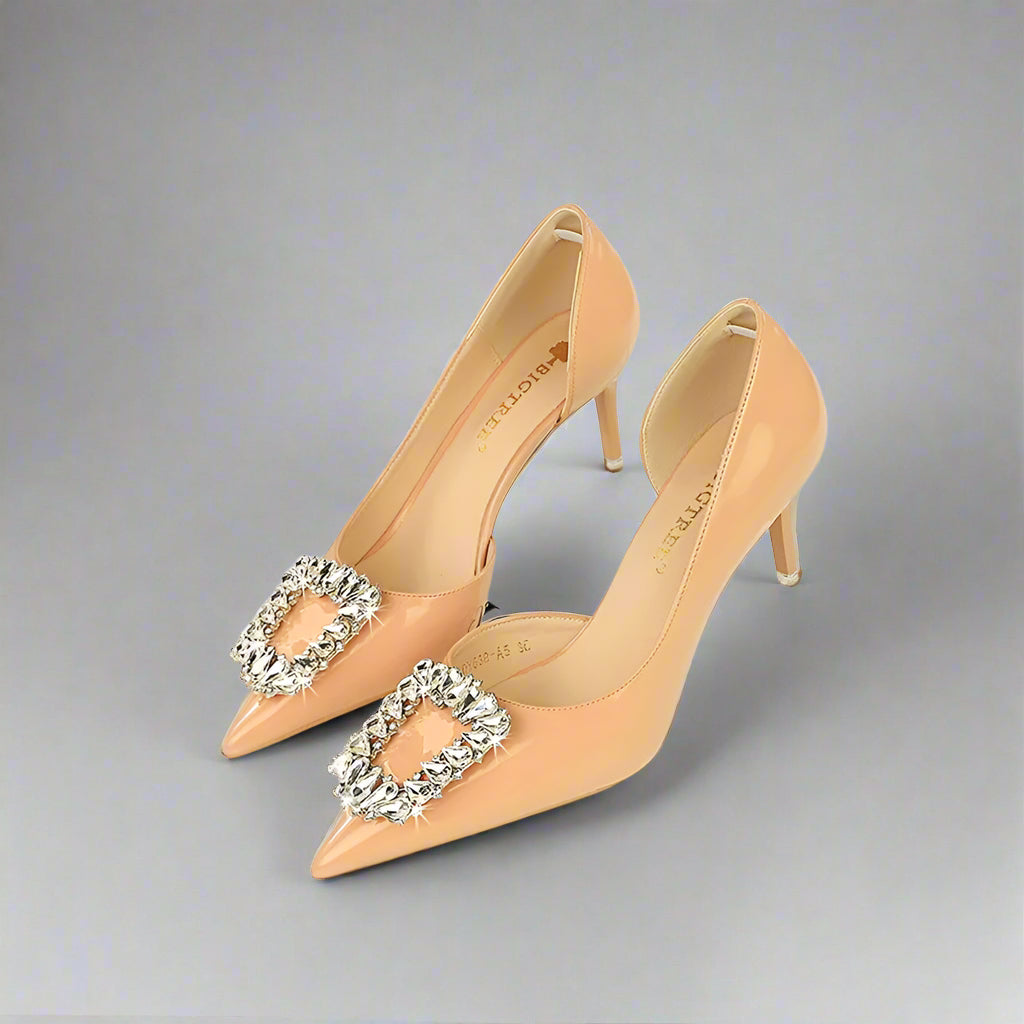 Crystal Hollow Heels