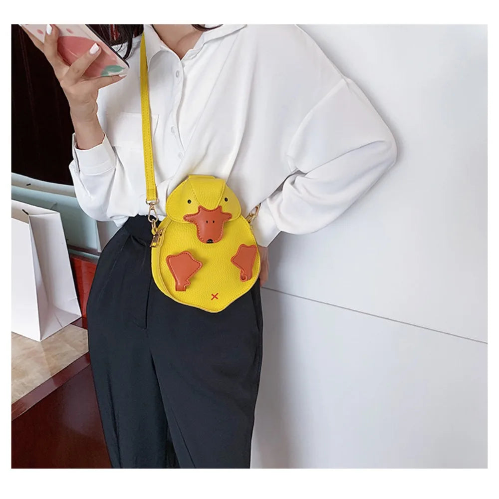 Duck Shape PU Leather Bag