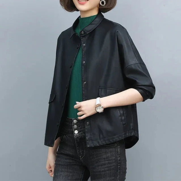 Silky Leather Jacket