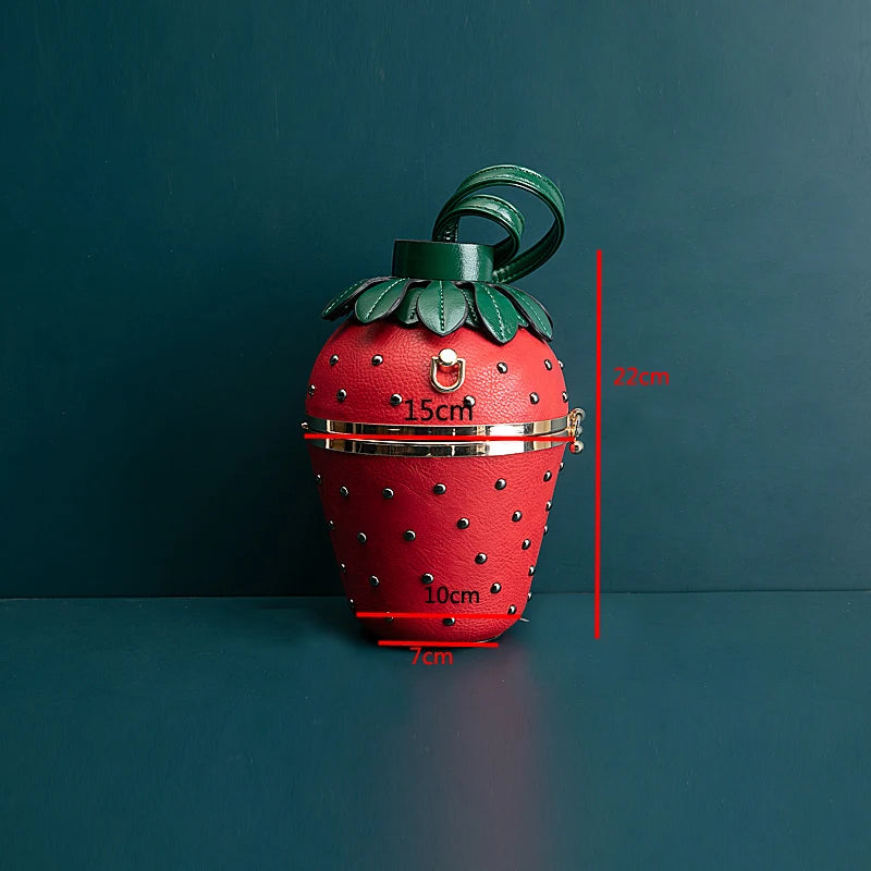 Strawberry luxury clutch Bag