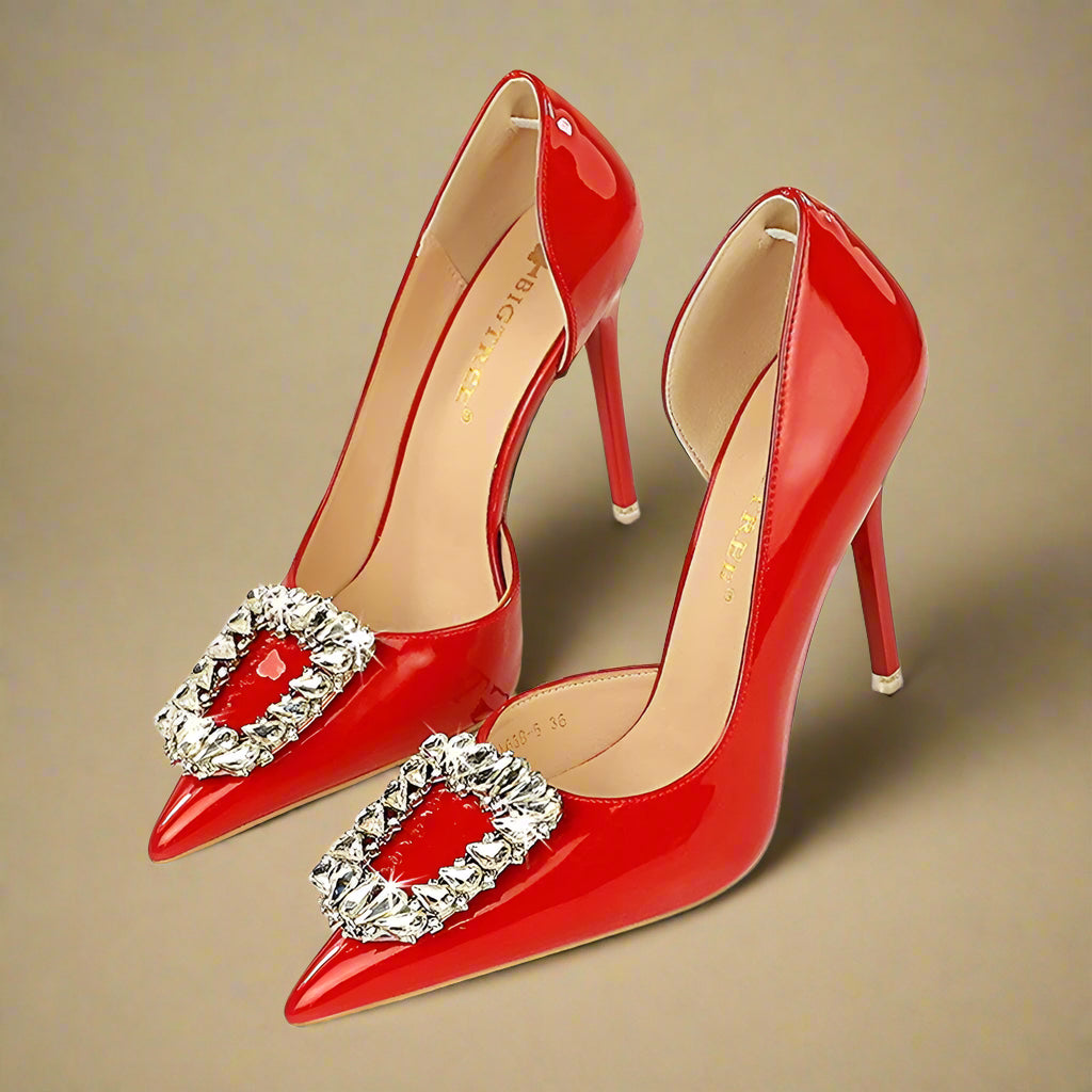 Crystal Hollow Heels