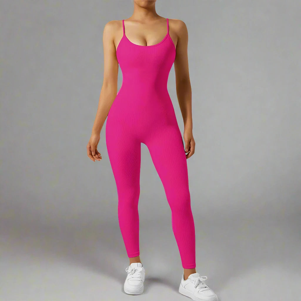 Sleeveless Sportswear Jumpsuit