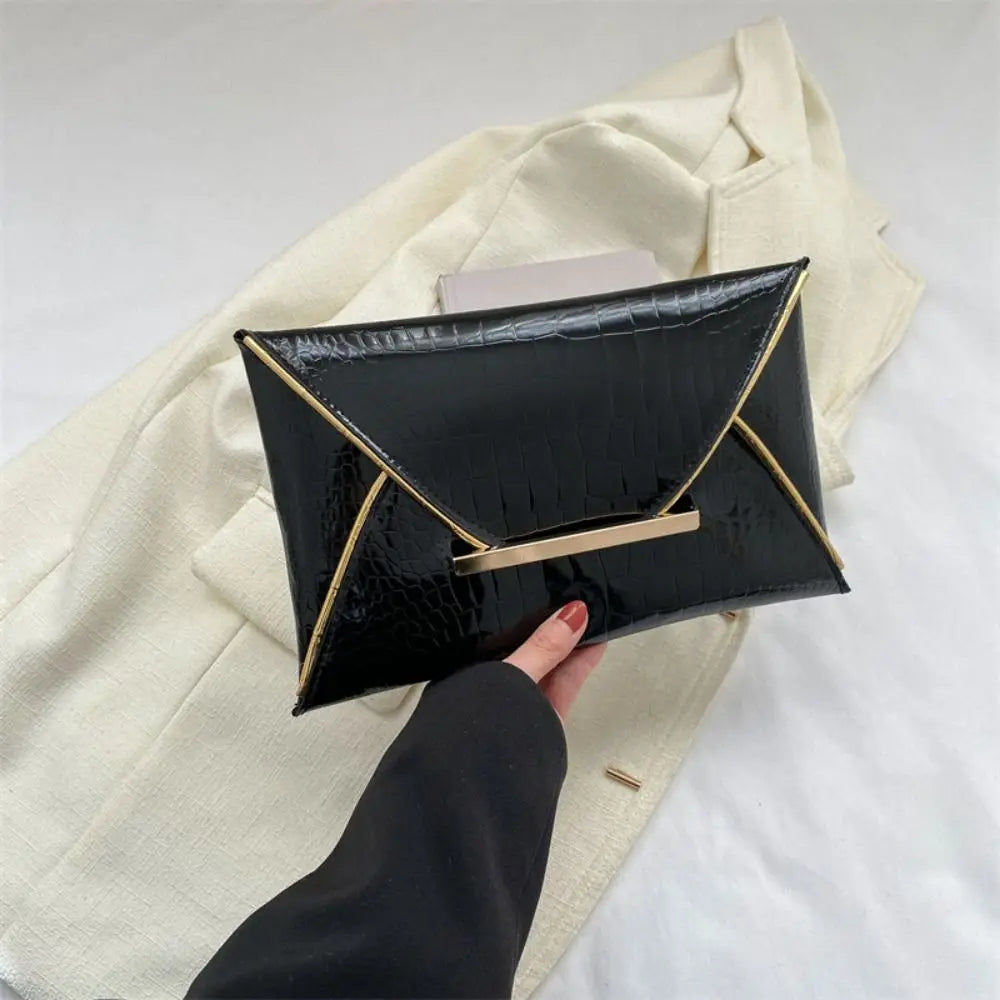 Crocodile Glossy Purse