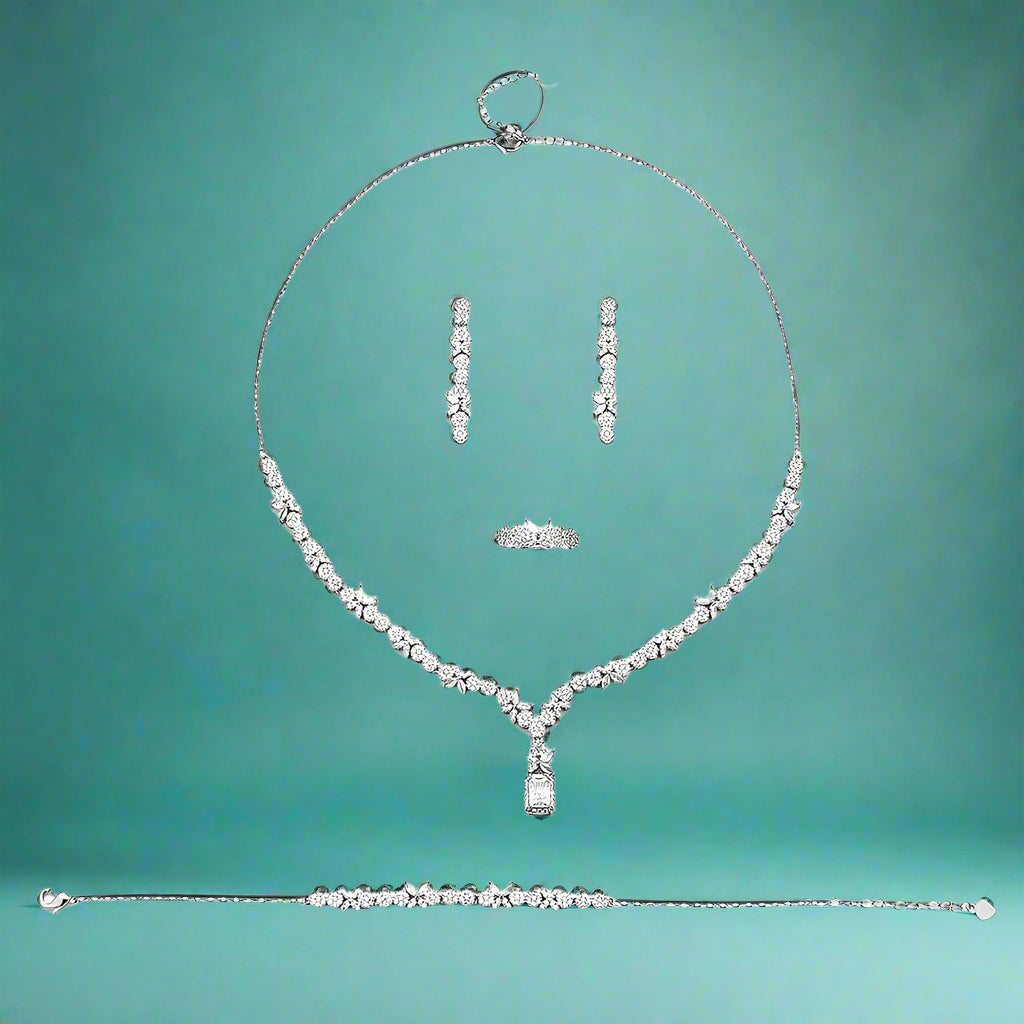 Cubic Zirconia Jewelry Set