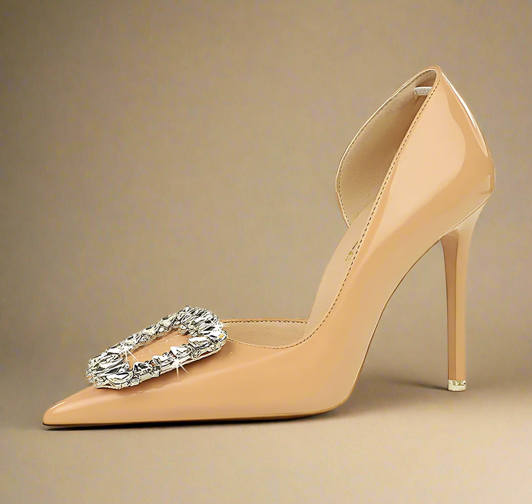 Crystal Hollow Heels