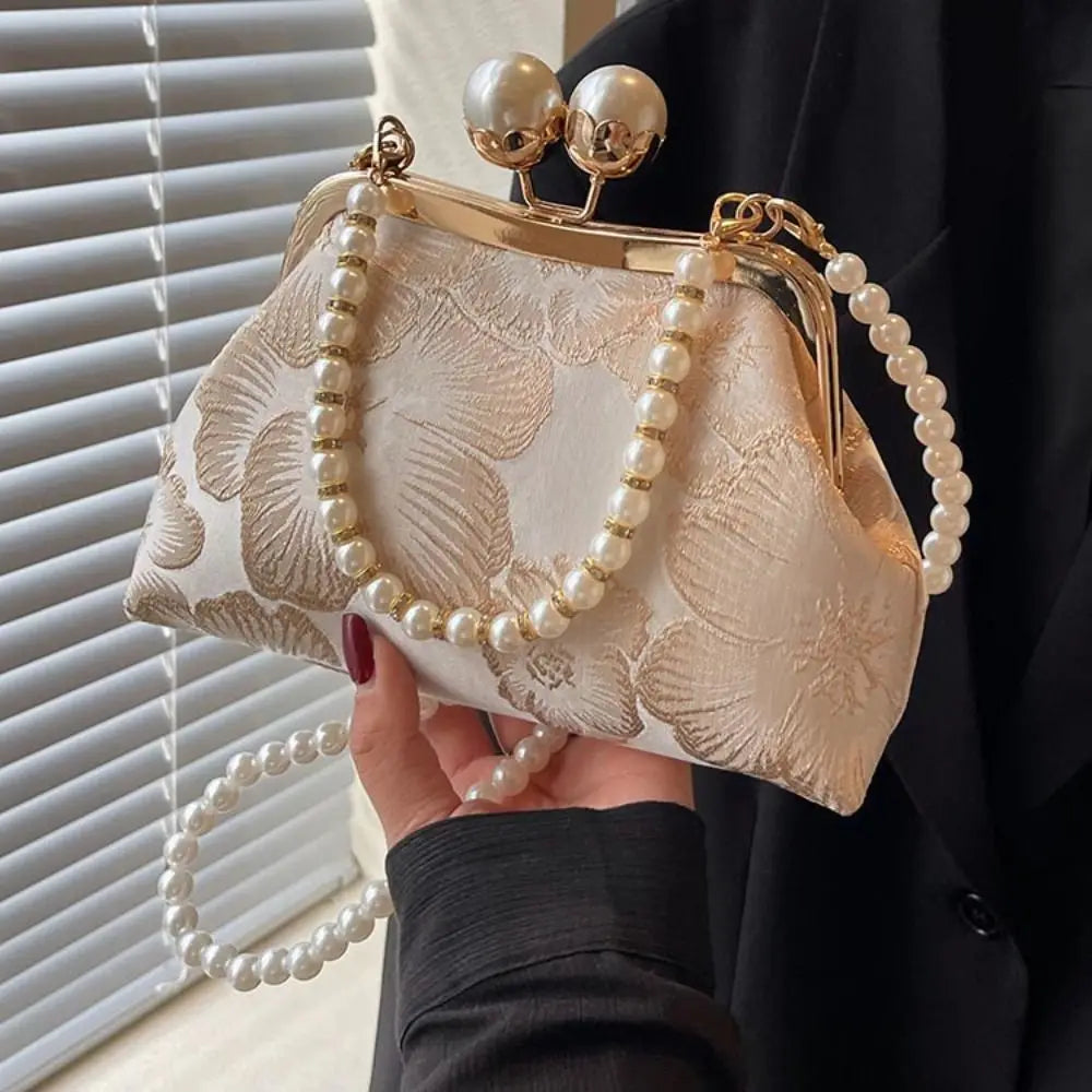 Embroidery Shoulder Purse
