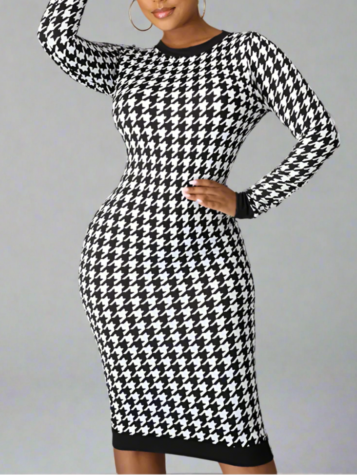 Long Sleeve Midi Dress