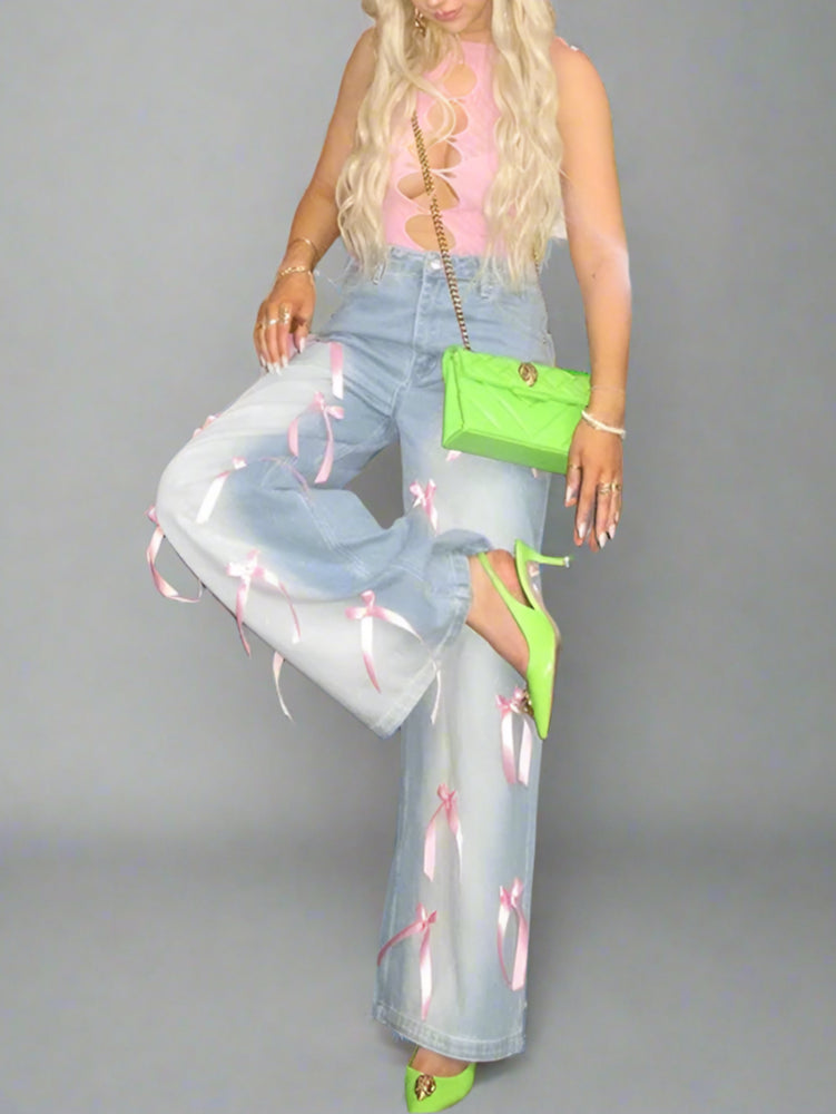 Bow Princess Denim