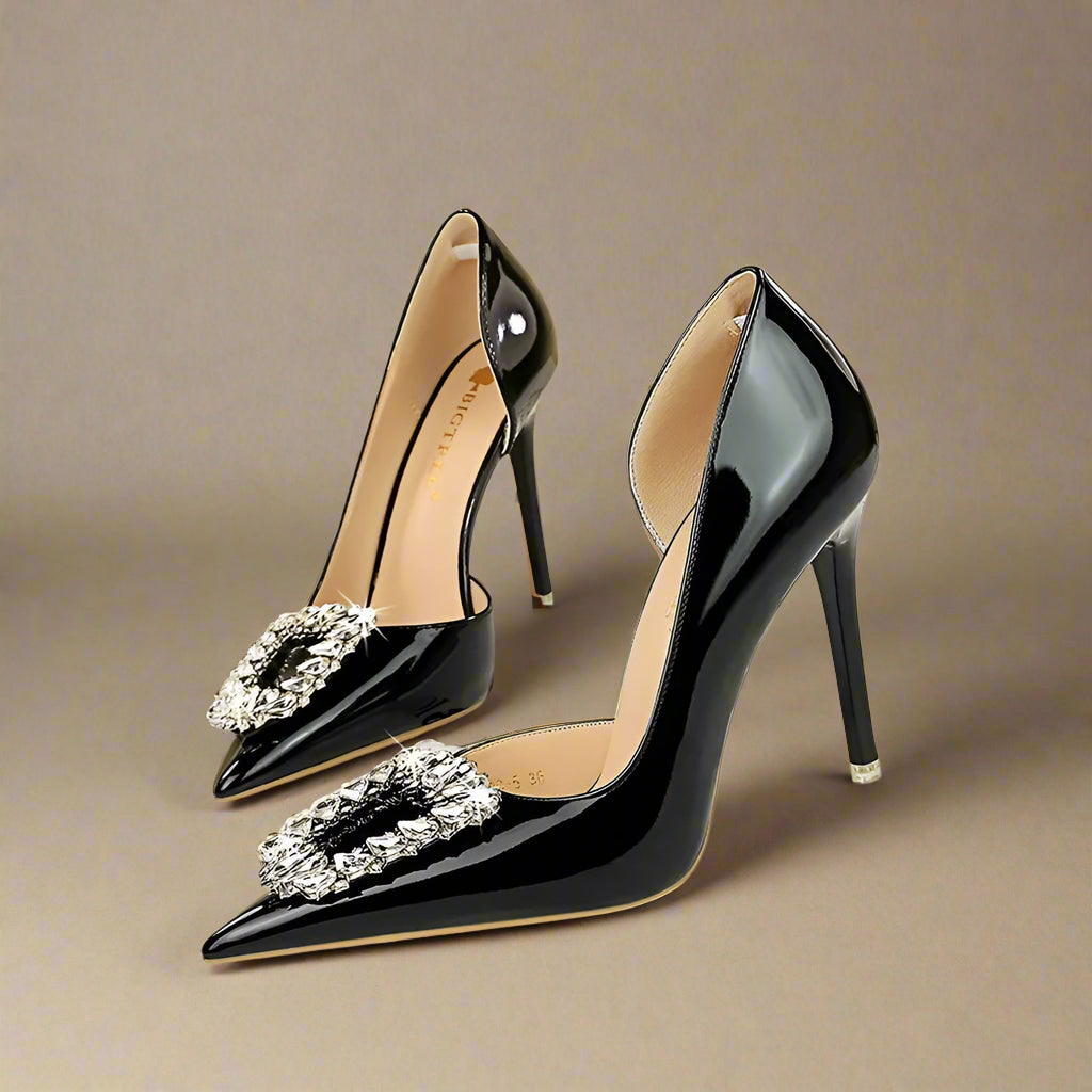 Crystal Hollow Heels