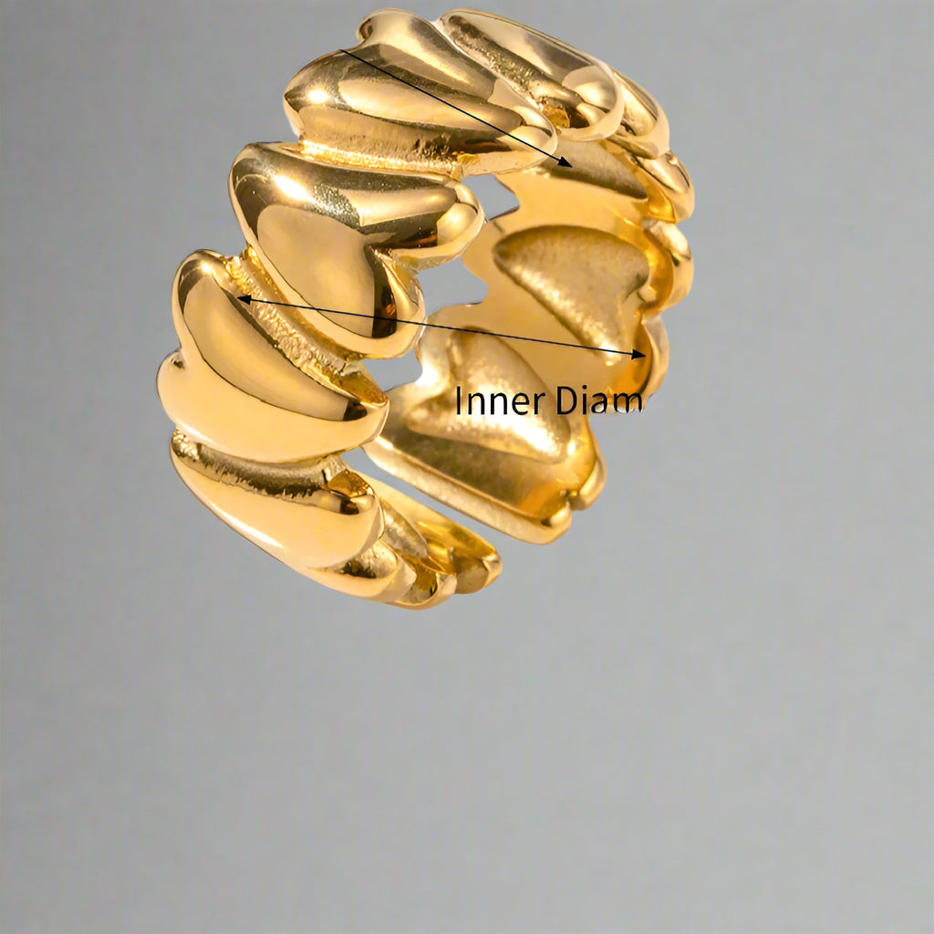 Classy Gold Color Ring