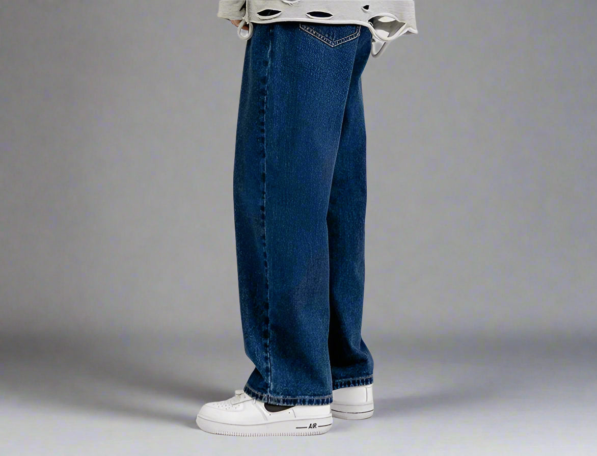 Baggy Denim Pants