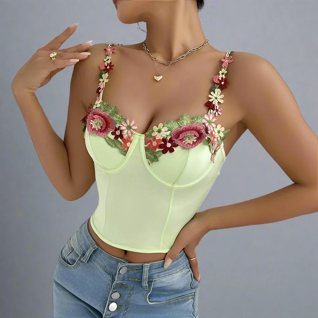 Floral Crop Top