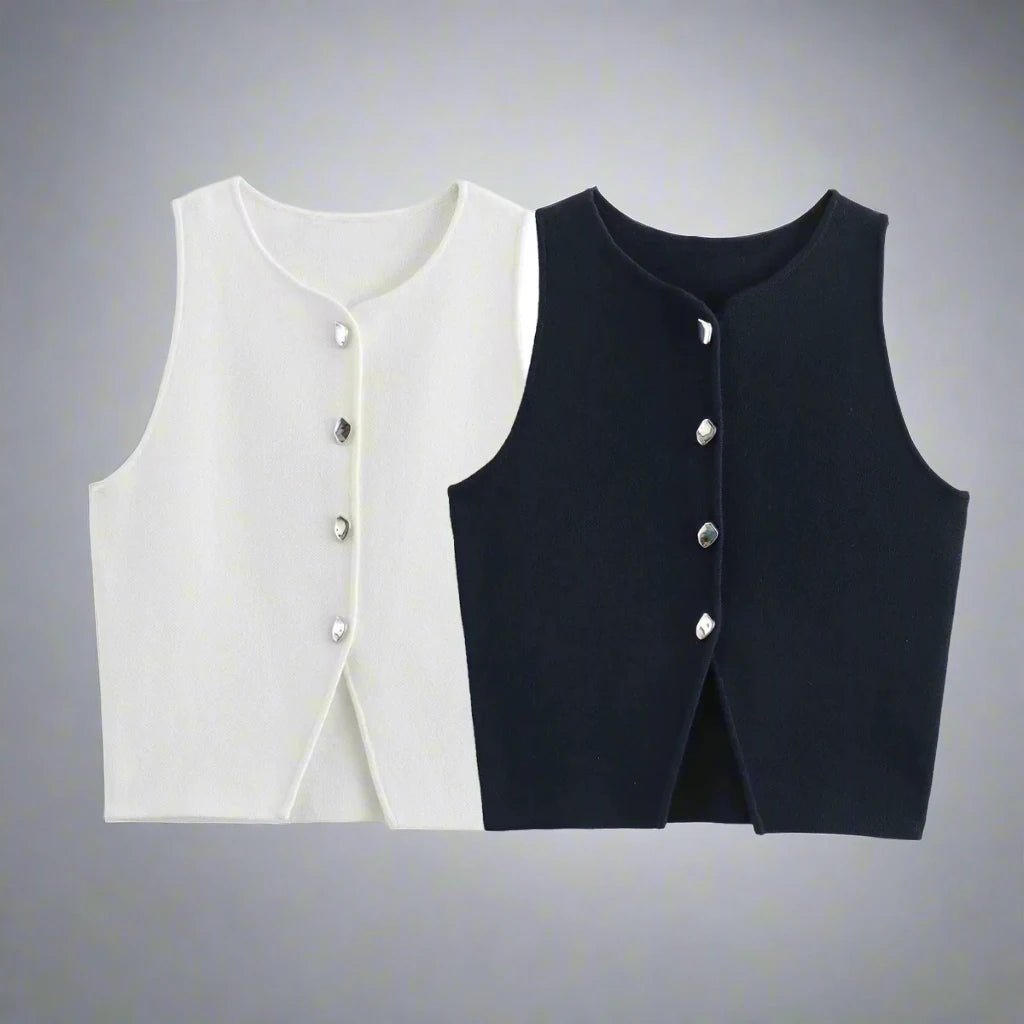 Cropped Vest