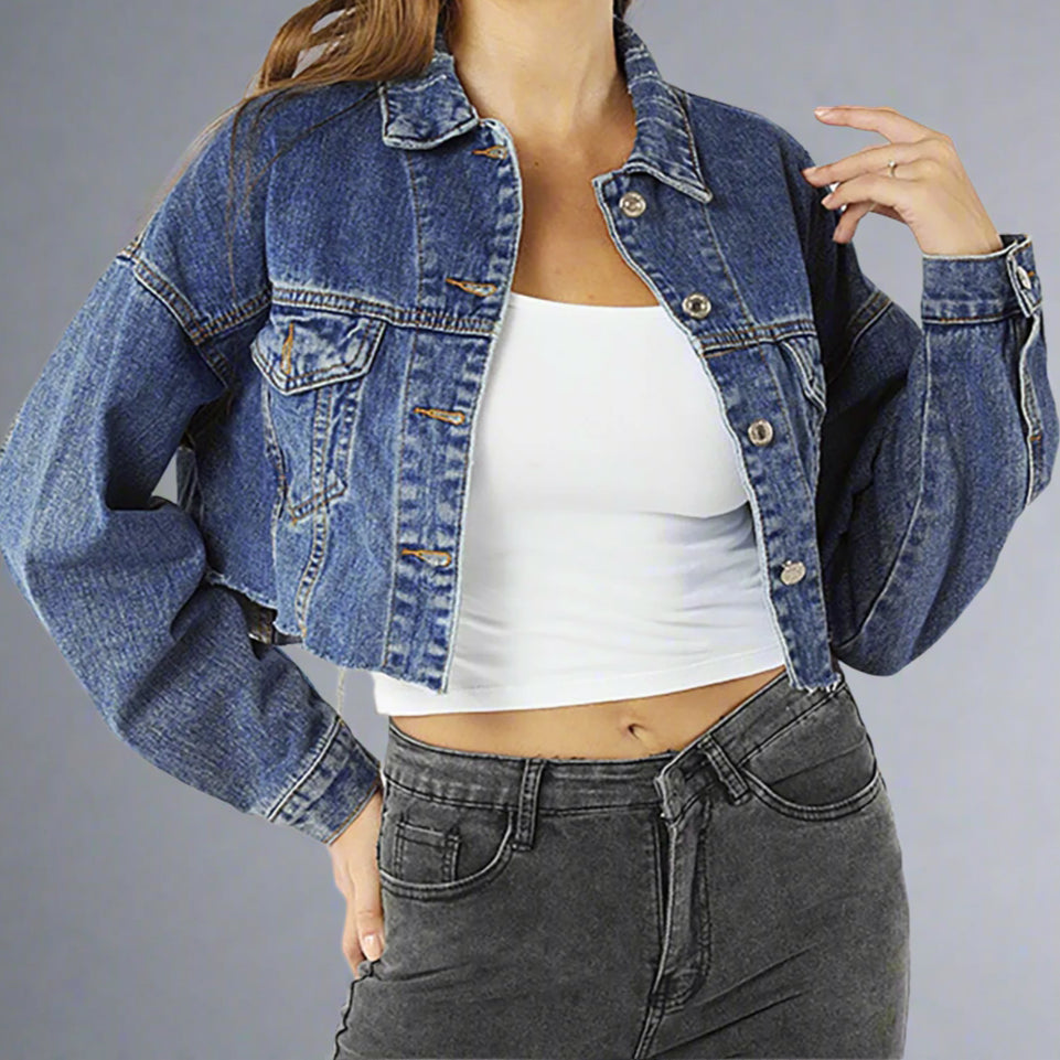 Crop Denim Jacket