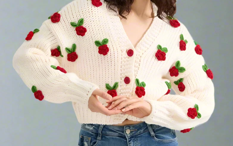 Floral Sweater