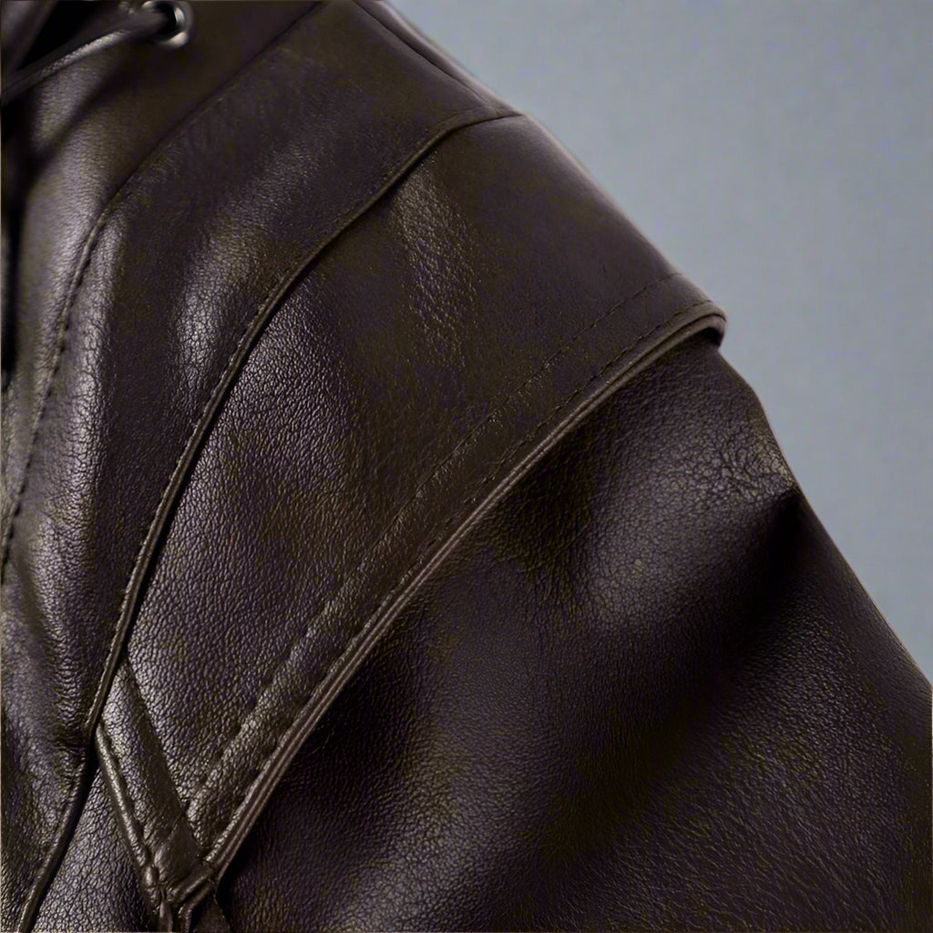 Belt Leather Jacket