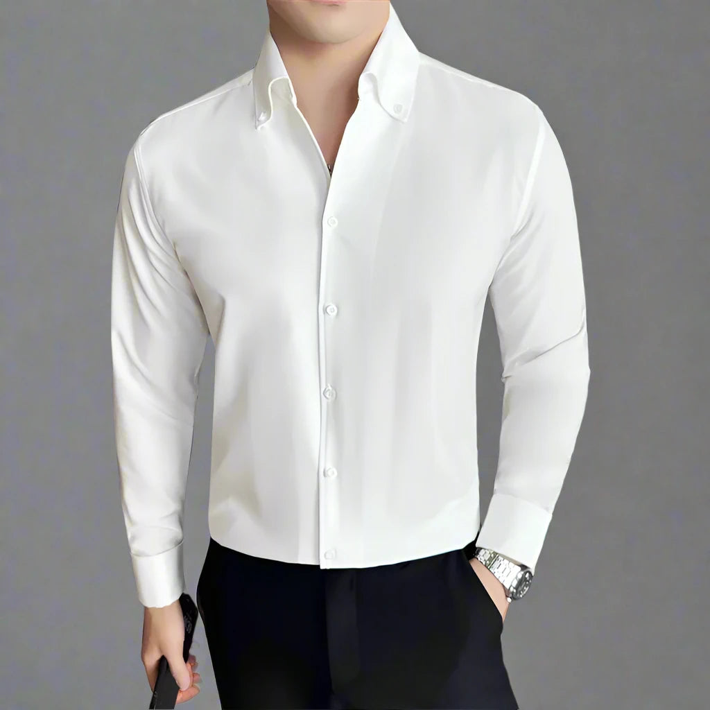 British Style Plain Shirt