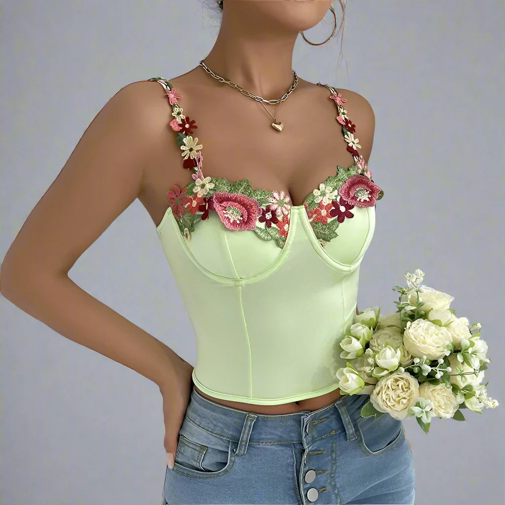 Floral Crop Top