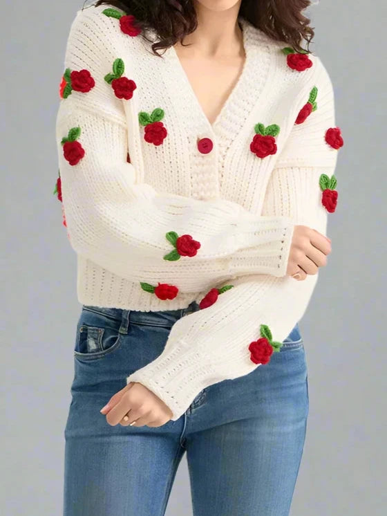 Floral Sweater