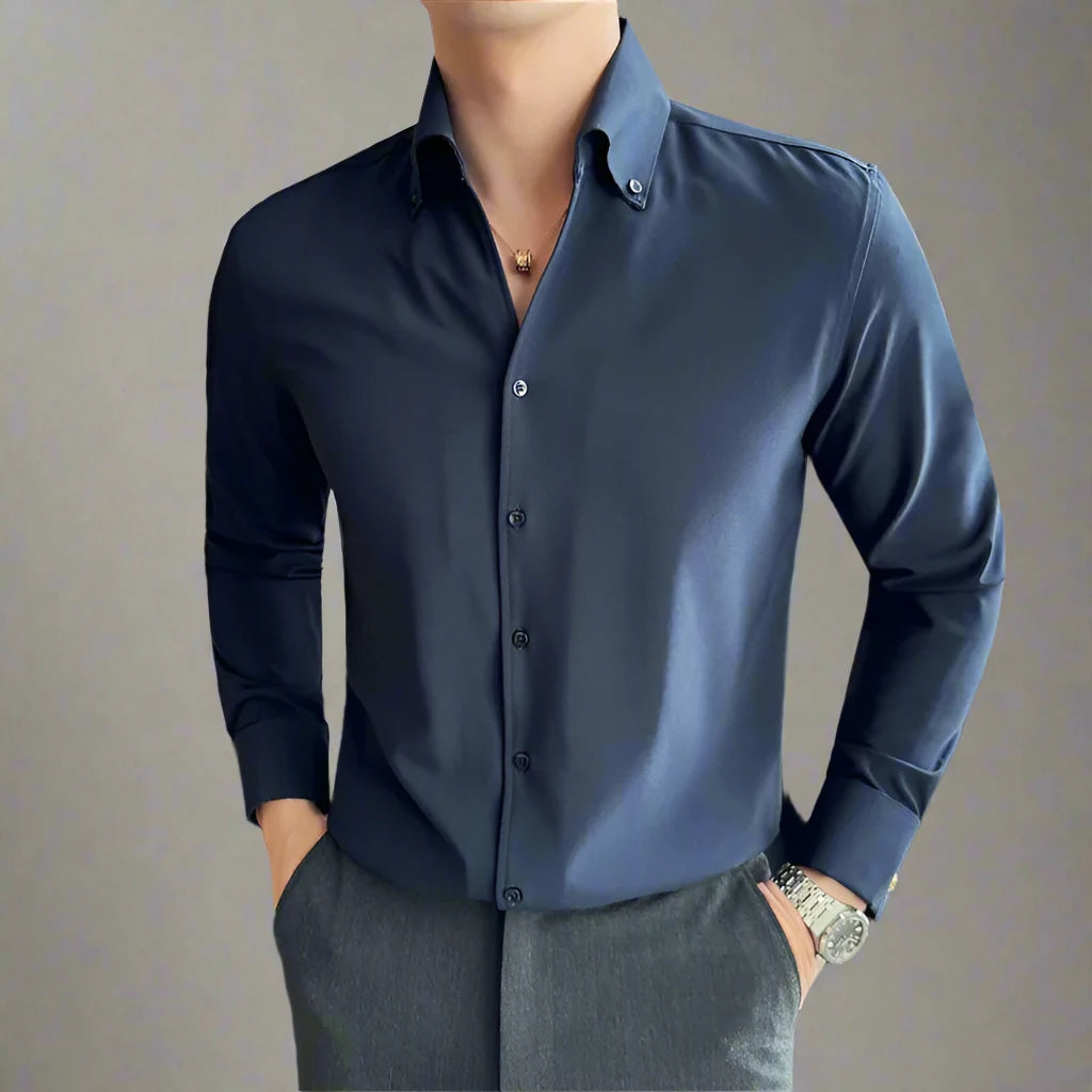 British Style Plain Shirt