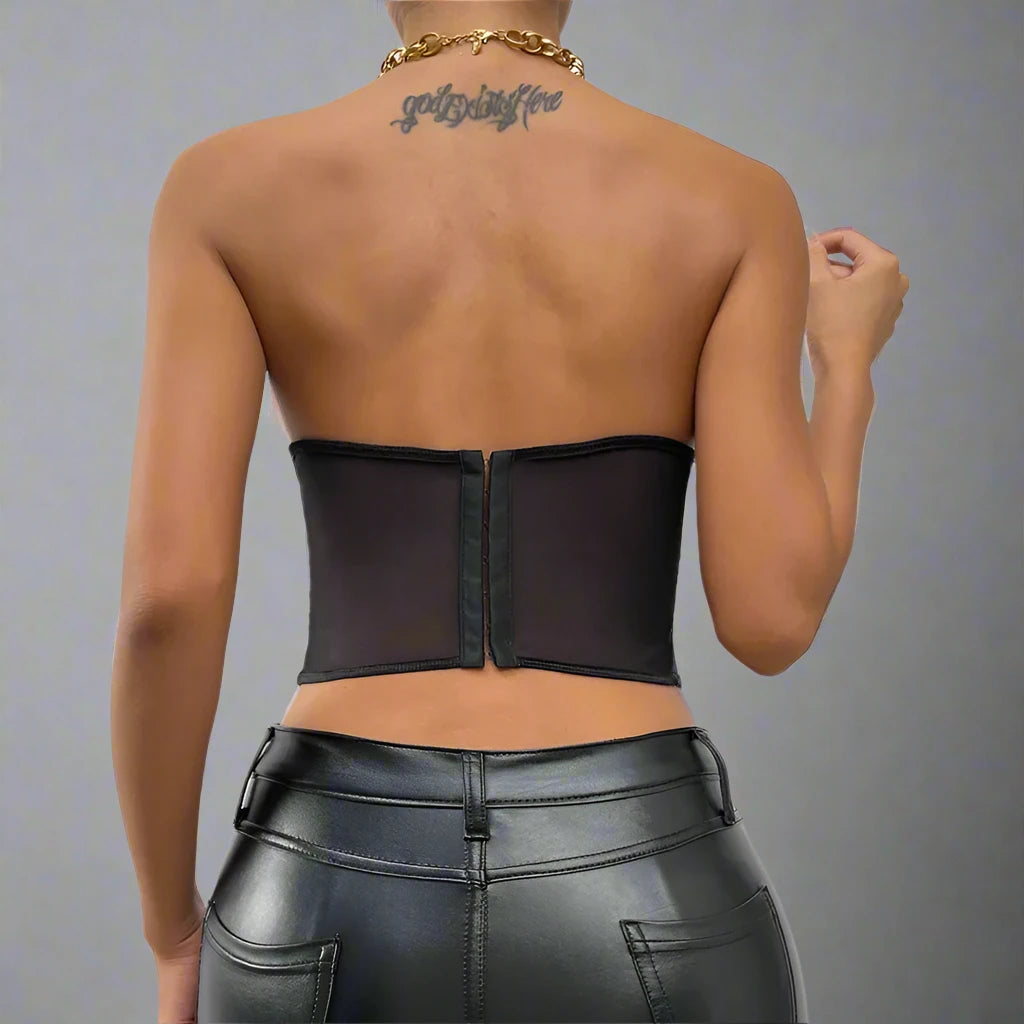 Cropped  Corset Bustier