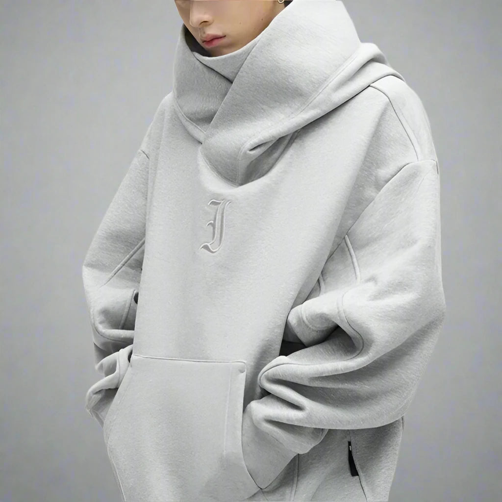 Turtleneck Baggy Hoody