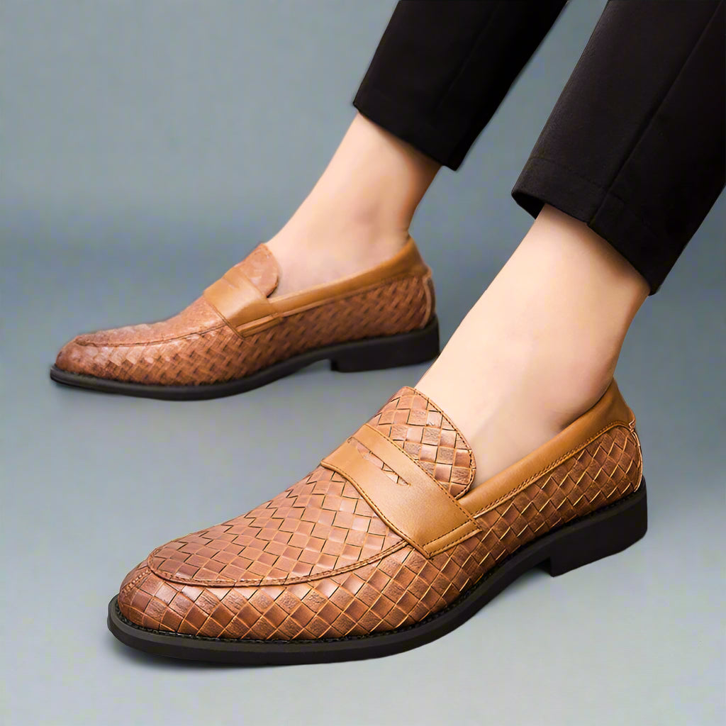 Leather Loafers