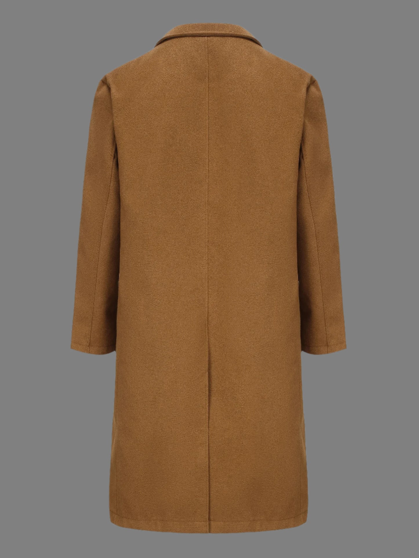 Woolen Windbreaker Overcoat