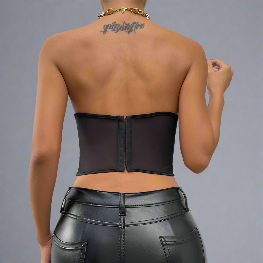 Cropped  Corset Bustier